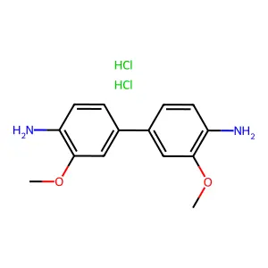 o-Dianisidine dihydrochloride structure