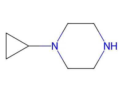 1-Cyclopropylpiperazine structure