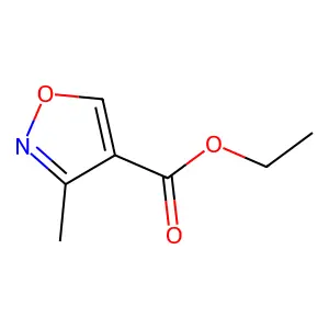 Ethyl 3-methyl-1,2-oxazole-4-carboxylate structure