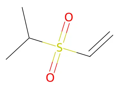 2-(Ethenesulfonyl)propane structure