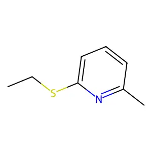2-Picoline, 6-(ethylthio)- structure