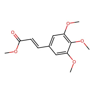 Methyl 3-(3,4,5-trimethoxyphenyl)prop-2-enoate structure