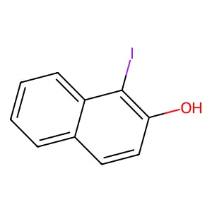 2-Naphthol, 1-iodo- structure