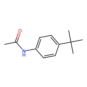 4'-tert-Butylacetanilide structure