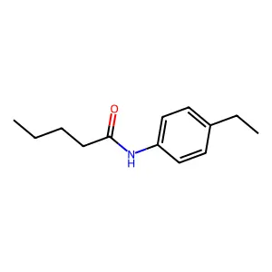 N-(4-ethylphenyl)pentanamide structure