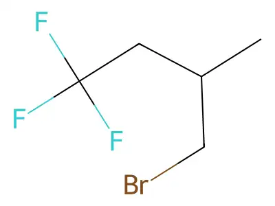 4-Bromo-1,1,1-trifluoro-3-methylbutane structure