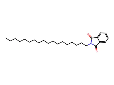 1H-Isoindole-1,3(2H)-dione, 2-octadecyl- structure