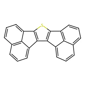 Diacenaphtho(1,2-b:1',2'-d)thiophene structure