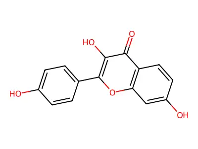 3,7,4'-三羟基黄酮 structure