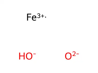 氢氧化铁 structure