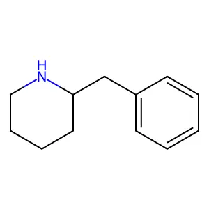 (R)-2-Benzylpiperidine structure