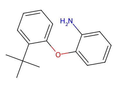 2-(2-Tert-butylphenoxy)aniline structure