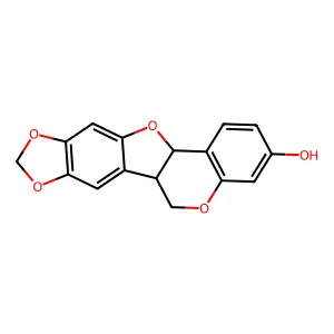 (-)-Maackiain structure