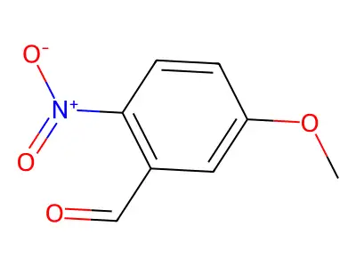 5-Methoxy-2-nitrobenzaldehyde structure