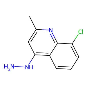 8-Chloro-4-hydrazino-2-methyl-quinoline structure