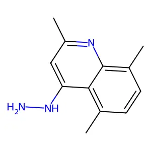 4-Hydrazino-2,5,8-Trimethylquinoline structure