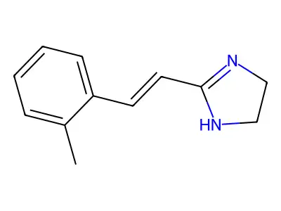 2-(2-Methylstyryl)-4,5-dihydro-1H-imidazole structure