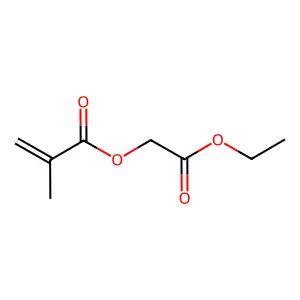 甲基丙烯酸乙酯醇酸酯 structure