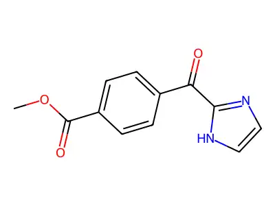 Methyl 4-(1H-imidazole-2-carbonyl)benzoate structure