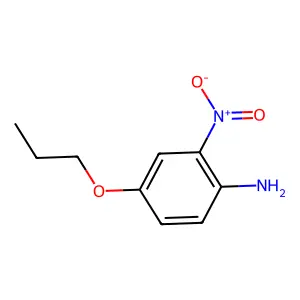 2-Nitro-4-propoxyaniline structure