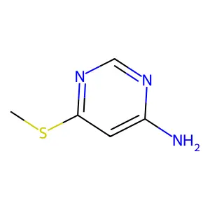 6-(Methylsulfanyl)pyrimidin-4-amine structure