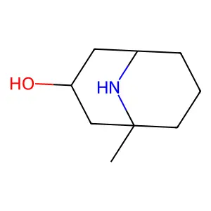 9-Aza-1-methylbicyclo[3.3.1]nonan-3-ol structure
