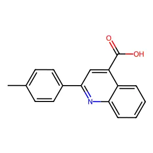 2-(4-Methylphenyl)quinoline-4-carboxylate structure