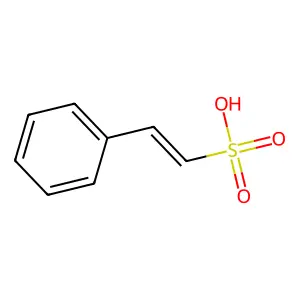 2-Phenylethenesulfonic acid structure