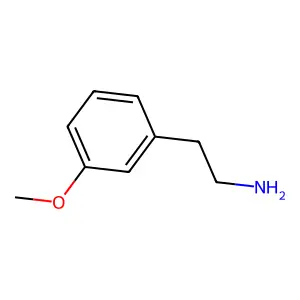 3-甲氧基苯乙胺 structure
