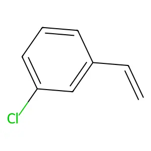 间氯苯乙烯 structure