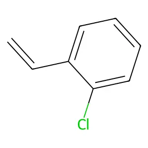 邻氯苯乙烯 structure