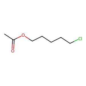 1-Pentanol, 5-chloro-, 1-acetate structure
