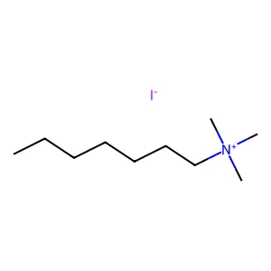 N,N,N-三甲基庚-1-基碘化铵 structure