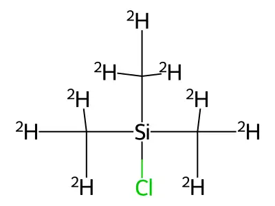 Silane, chlorotri(methyl-d3)- structure