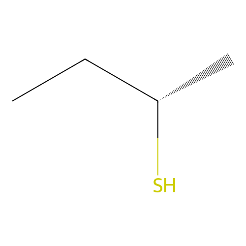 (2S)-Butane-2-thiol structure