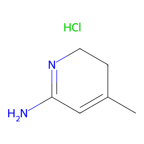 4-Methyl-1,2,5,6-tetrahydropyridin-2-imine hydrochloride structure