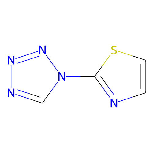 1-(1,3-thiazol-2-yl)-1H-tetrazole structure