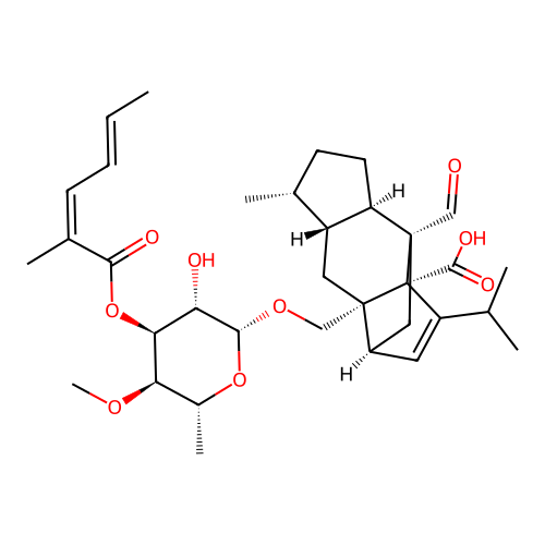 Antibiotic GR135402 structure