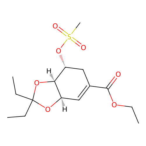 Oseltamivir Impurity 60 structure