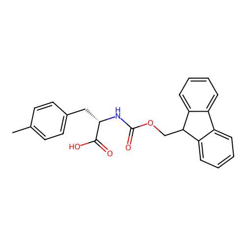 Fmoc-4-methyl-L-phenylalanine structure