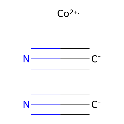 氰化钴 structure