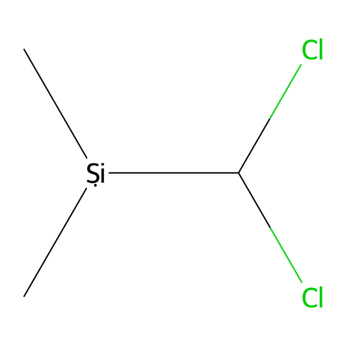(Dichloromethyl)dimethylsilane structure