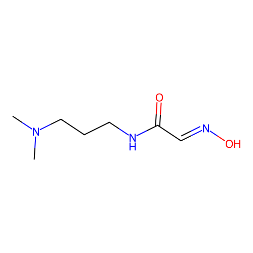 Acetamide, N-[3-(dimethylamino)propyl]-2-(hydroxyimino)- structure