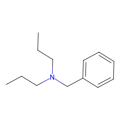 N,N-di-n-propylbenzylamine structure