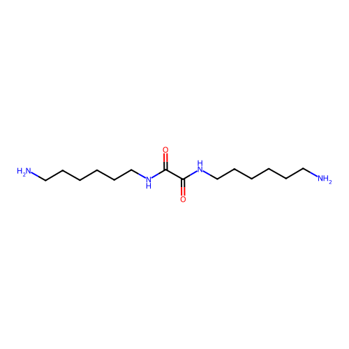 Ethanediamide, N,N'-bis(6-aminohexyl)- structure