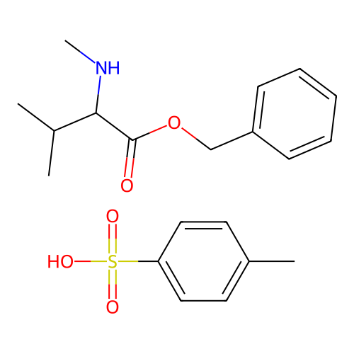 N-ME-Val-obzl P-tosylate structure