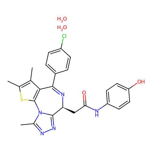 Birabresib Dihydrate structure