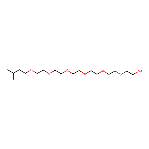 2-(2-(2-(2-(2-Isopentoxy-ethoxy)-ethoxy)-ethoxy)-ethoxy)-ethoxy)-ethanol structure