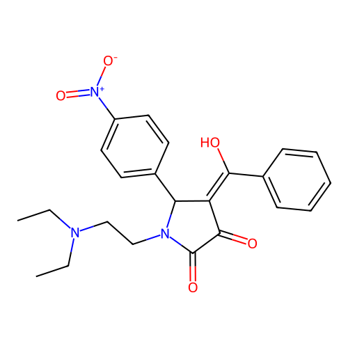 C23H25N3O5 structure