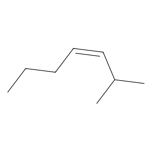 (3Z)-2-Methyl-3-heptene structure